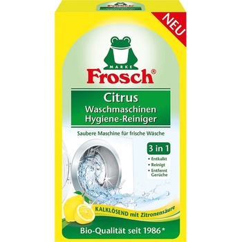 Frosch EKO hygienický čistič pračky citrón 250 g
