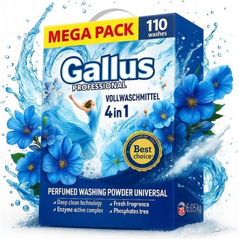 Gallus Profesional univerzální prací prášek 6,05 kg 110 PD