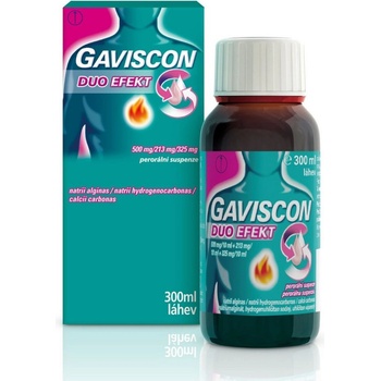 GAVISCON DUO EFEKT POR 500MG/213MG/325MG POR SUS 1X300ML I
