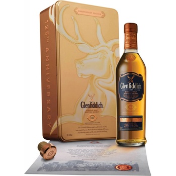 Glenfiddich 125th Anniversary Edition 43% 0,7 l (holá láhev)