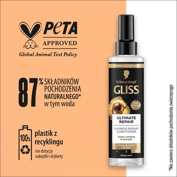 Gliss Kur Express Ultimate Repair balzám na vlasy 200 ml