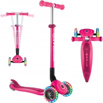 Globber Primo Foldable tmavě růžová