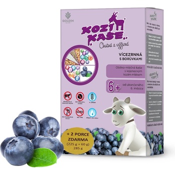 Goldim kozí Vícezrnná s borůvkami 225 g