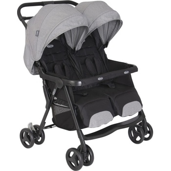 GRACO Duorider™ Steeple gray pro dvojčata 2025