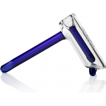 GRAV® Vodní Skleněná Fajfka Kladívko Modrá