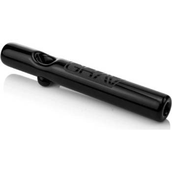 Grav Skleněná Šlukovka Steamroller 18cm Černá