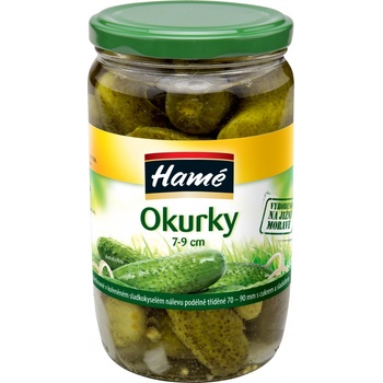 Hamé okurky 7-9cm 680g