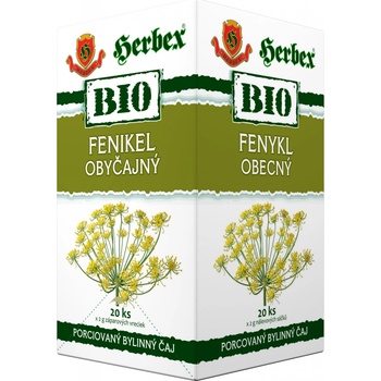 Herbex Bio čaj Fenykl obecný 20 x 2 g