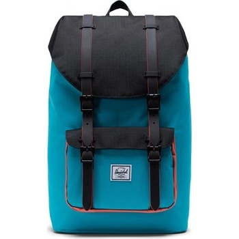 Herschel batoh Herschel Little America Mid-Volume Blue Bird Black Emberglow 17 l