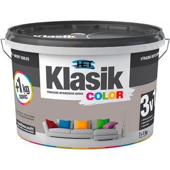 HET Klasik Color 0147 šedý 1,5kg