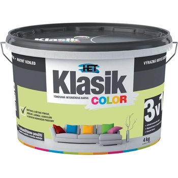 Het Klasik color 4kg 0528 zelený pistáciový