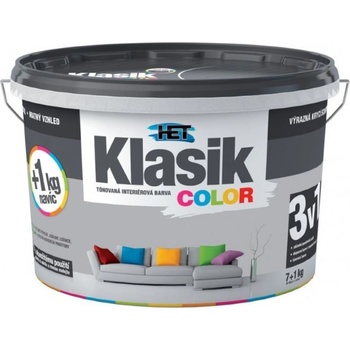 Het Klasik Color - KC 167 šedý betonový 7+1 kg