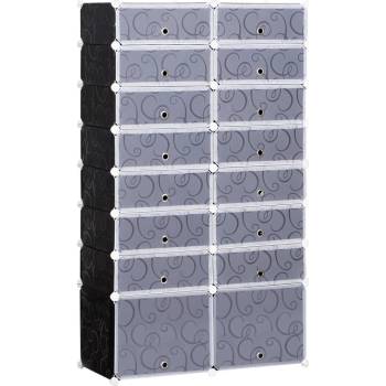 Homcom 837-017 95 x 37 x 160 cm černo-bílý