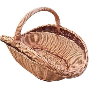 HRADIL proutěný koš na dřevo 64 x 35 cm