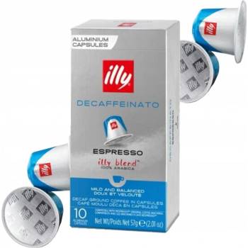 Illy Decaffeinato bezkofeinové kapsle Do Nespresso 10 ks