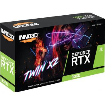 Inno3D GeForce RTX 3060 Twin X2 LHR 8GB GDDR6 N30602-08D6-11902130
