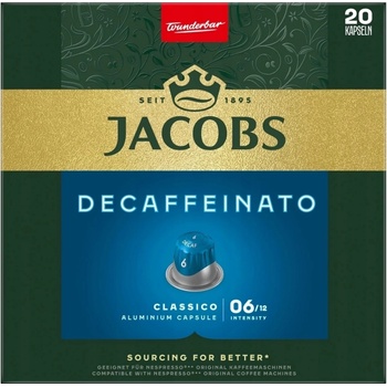 Jacobs Decaffeinato Lungo Nespresso 20 ks