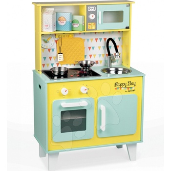 Janod Dřevěná kuchyňka Happy Day