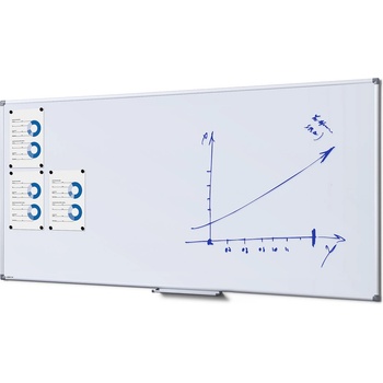 Jansen Display Scritto popisovatelná magnetická tabule whiteboard 900 x 1800 mm