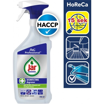 Jar Professional Dezinfekční odmašťovač pro kontakt s potravinami 750 ml