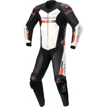 Jednodílná kombinéza Alpinestars GP Force Phantom černá/bílá/červená
