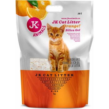 JK ANIMALS Litter Silica gel orange