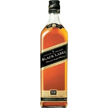 Johnnie Walker Black LABEL 12y 43% 1 l (Karton)