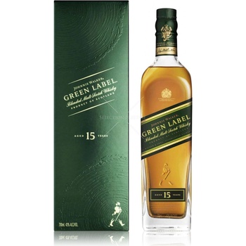 Johnnie Walker Green 15y 43% 0,7 l (karton)
