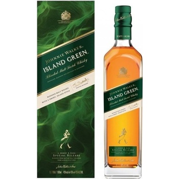 Johnnie Walker Island Green 15y 43% 1 l (karton)