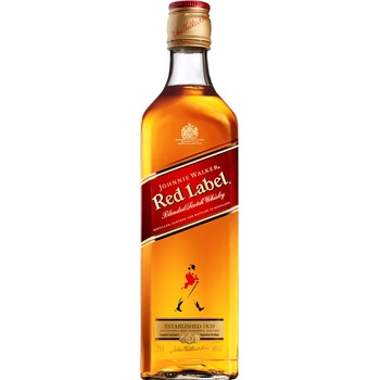 Johnnie Walker Red Label whisky 5y 40% 0,7 l (holá láhev)