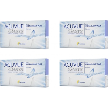 Johnson & Johnson Acuvue Oasys with Hydraclear Plus 6 čoček 4 ks