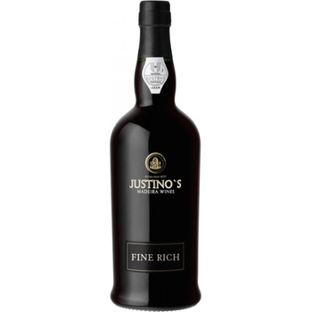 Justinos Fine Rich Madeira 19% 3y 19% 0,75 l (holá láhev)