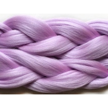 Kanekalon Easy Braid a Miss Rola Barva: LAVENDER (levandulový, velmi světle fialový, pastelový), Značka: Miss Rola
