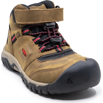 Keen Ridge Flex Mid Wp Children bison/red carpet