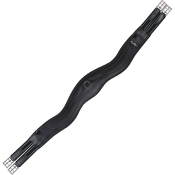 KenTaur podbřišník kožený Dijon černá