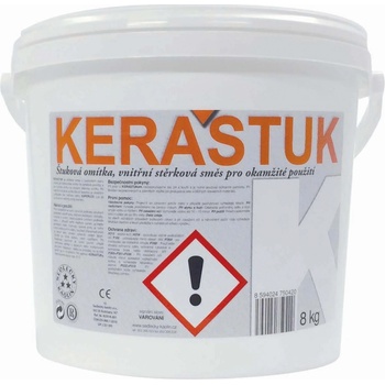 Keraštuk - vnitřní omítkovina - KB. PVC 8 kg
