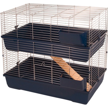 Kerbl Klec MAXI BALDO TWIN pro hlodavce dvoupatrová 100 x 53 x 86 cm