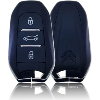 KeylessGo klíč s dálkovym ovládáním Peugeot 308 508 Citroen C4 Picasso 3tl. 434 MHz ID46 HU83