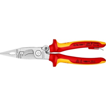 KNIPEX Elektroinstalační kleště izolované 200mm 60211 13.96.200.T