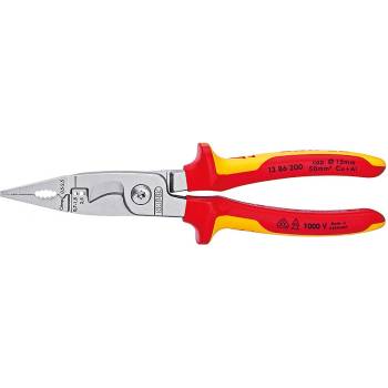 KNIPEX Kleště elektroinstalační 200 mm, izolované 1000 v, knipex 1386200