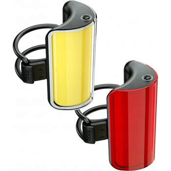Knog Cobber Mid set žluté/červené