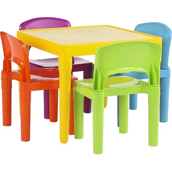 Kondela set 1+4 vícebarevný Zilbo