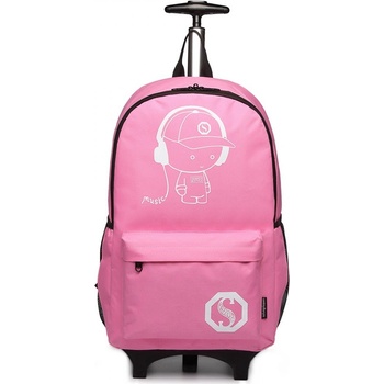 Kono nebo zavazadlo růžová