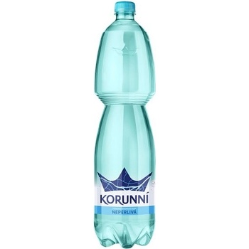 Korunní perlivá přírodní 1,5 l