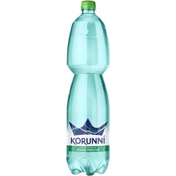 Korunní Přírodní jemně perlivá minerální voda 1,5 l