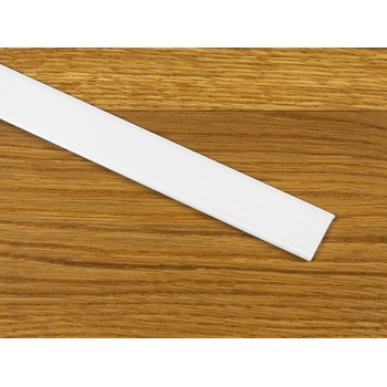 Küberit 442 SK přechodová lišta samolepící plochá 25 mm 1 m Bílá