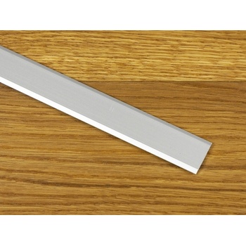 Küberit 446 SK přechodová lišta samolepící plochá 60 mm x 3000 mm Stříbrná
