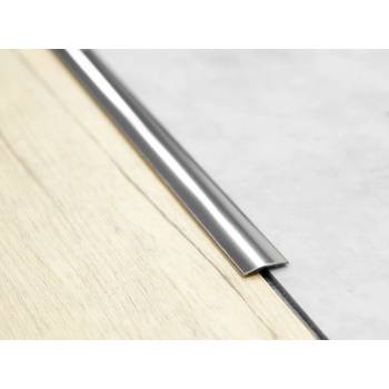 Küberit 471 SK přechodová lišta samolepící oblá 20 mm 1 m Nerez leštěná