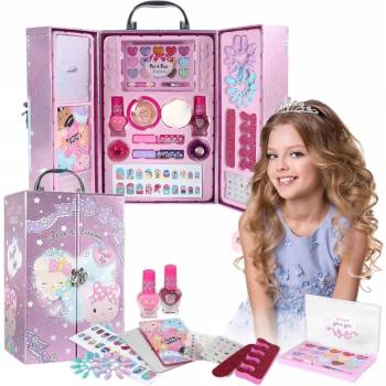 KUFŘÍK NA KOSMETIKU MAKE-UP PRO DĚTI MAKE UP