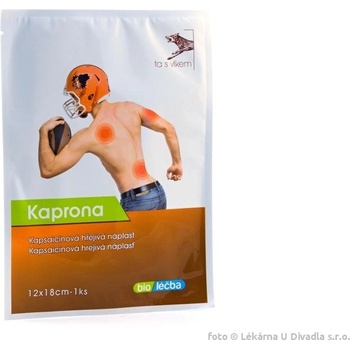 KURTPLAST masážní prohřívací náplast 10 x 18 cm